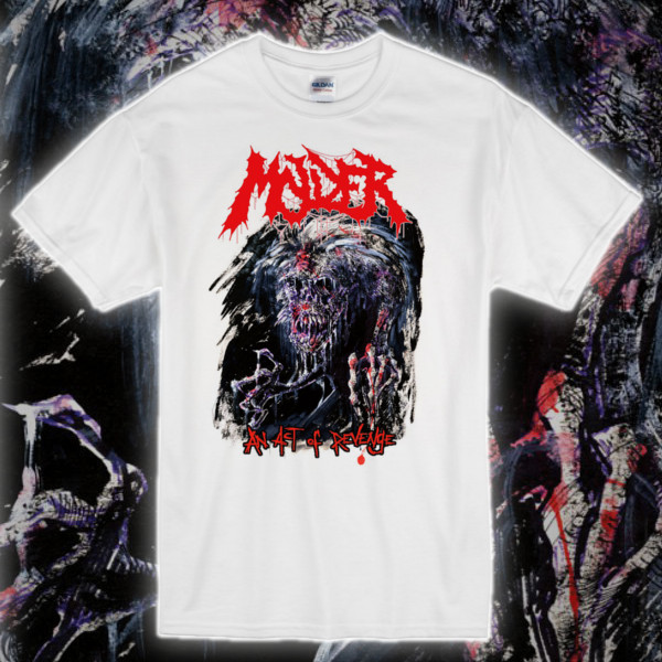 Molder "Act of Revenge" shirt MEDIUM (white)